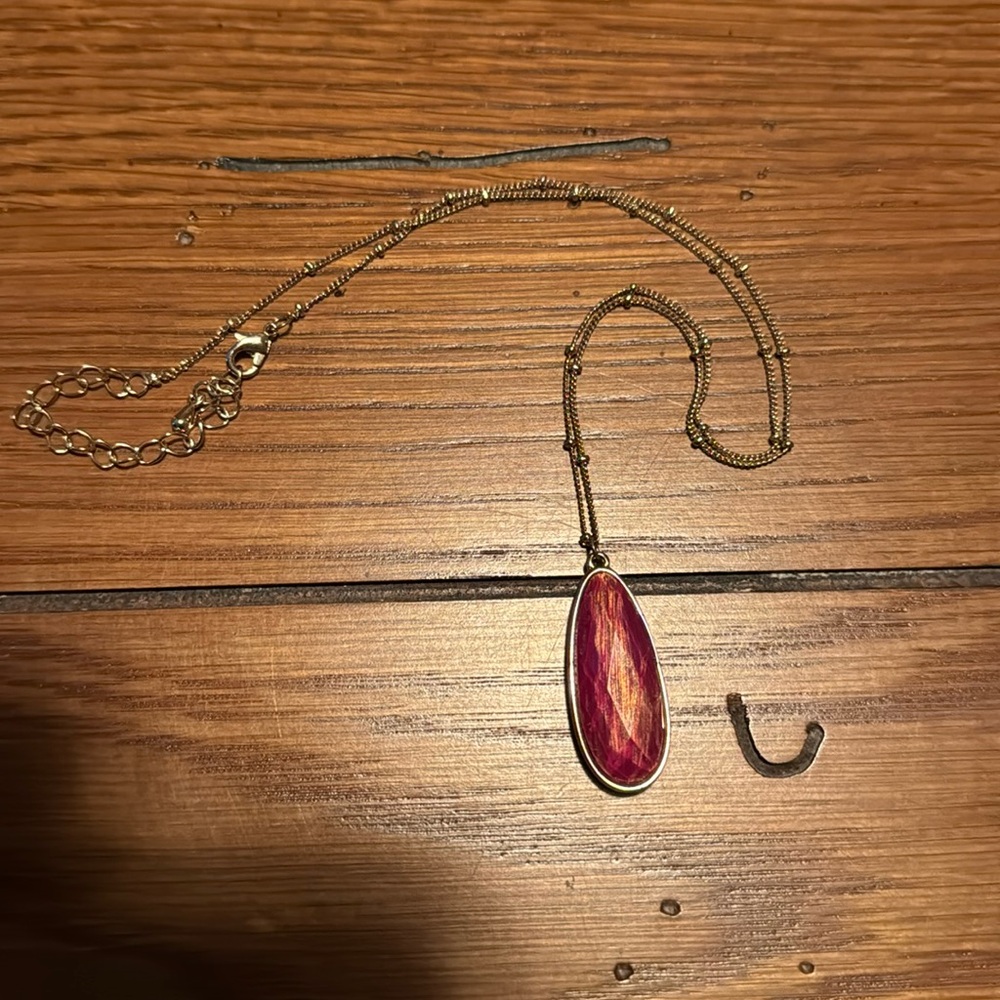 Rose Gold Pendant Necklace
